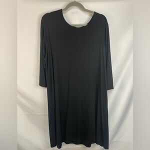 J Jill classic Black Long Sleeve Dress, size xl